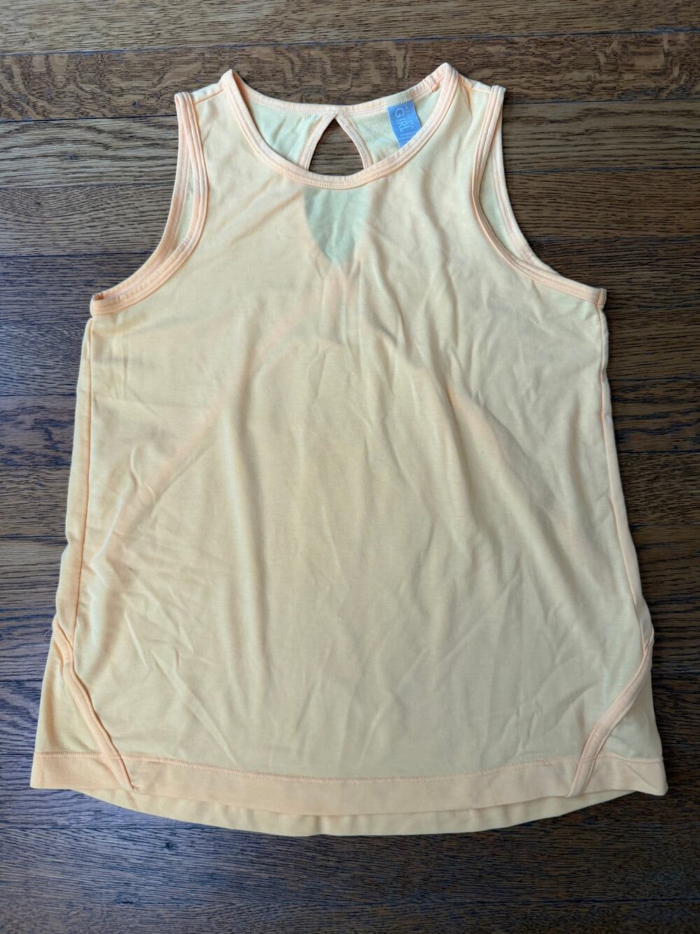 Athleta Girl Orange Tank Top Size 12